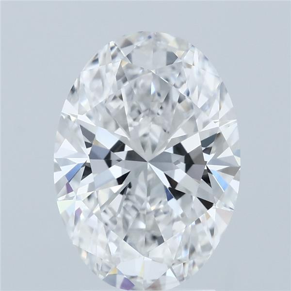 3.00 Carat Oval Shaped, Ideal Cut, E Color, VVS2 Clarity, IGI Certified Lab Grown Diamond