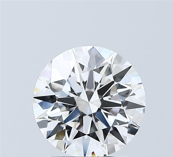 2.05 Carat Round Shaped, Ideal Cut, E Color, VVS2 Clarity, IGI Certified Lab Grown Diamond