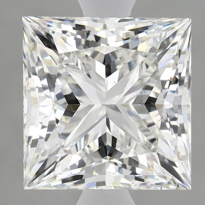 2.70 Carat Princess Shaped, Ideal Cut, F Color, VS2 Clarity, IGI Certified Lab Grown Diamond