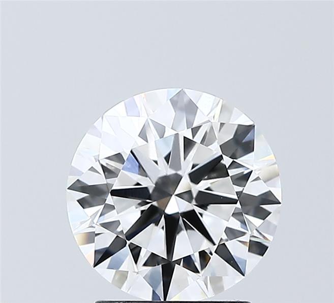 2.00 Carat Round Shaped, Excellent Cut, E Color, VVS2 Clarity, IGI Certified Lab Grown Diamond