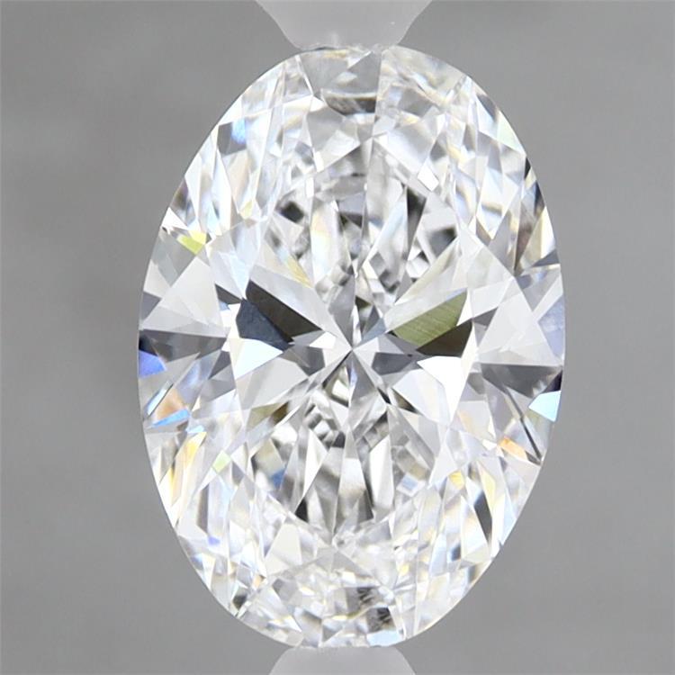 1.50 Carat Oval Shaped, Ideal Cut, D Color, VVS2 Clarity, IGI Certified Lab Grown Diamond