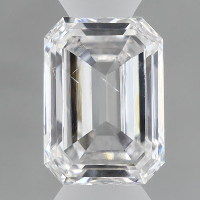 0.50 Carat Emerald Shaped, Excellent Cut, D Color, SI2 Clarity, IGI Certified Lab Grown Diamond