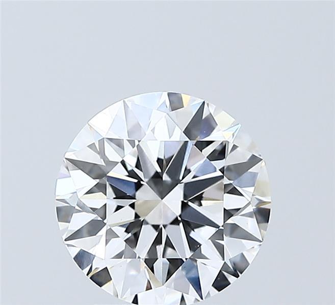 2.04 Carat Round Shaped, Ideal Cut, D Color, VVS2 Clarity, IGI Certified Lab Grown Diamond