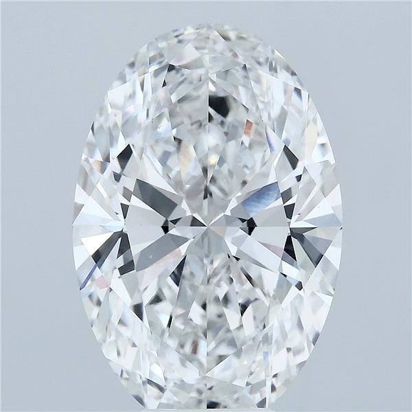 7.05 Carat Oval Shaped, Ideal Cut, F Color, VVS2 Clarity, IGI Certified Lab Grown Diamond