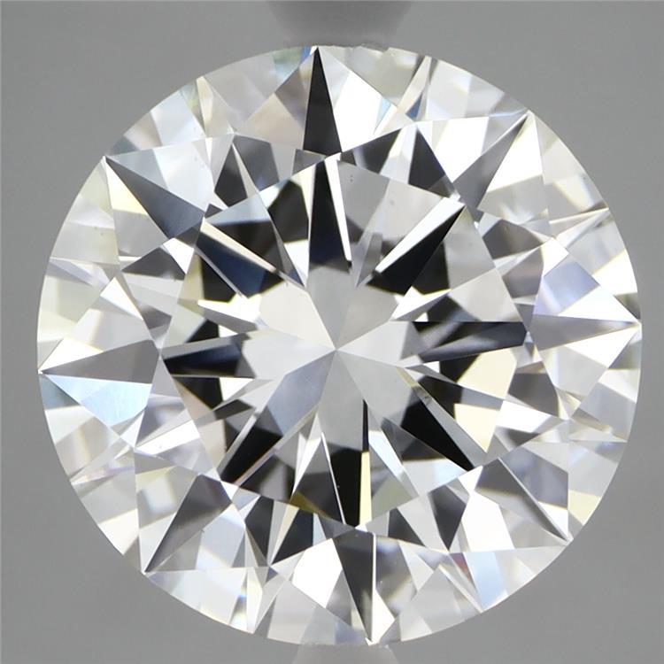 5.25 Carat Round Shaped, Excellent Cut, F Color, VS1 Clarity, IGI Certified Lab Grown Diamond