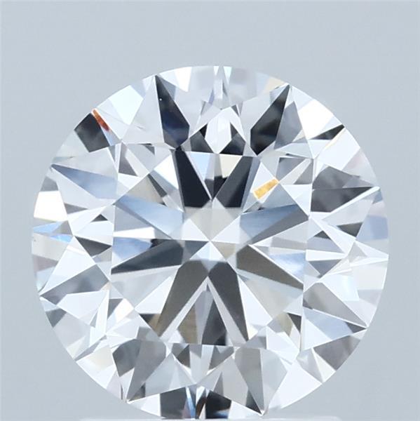2.00 Carat Round Shaped, Ideal Cut, E Color, VVS2 Clarity, IGI Certified Lab Grown Diamond