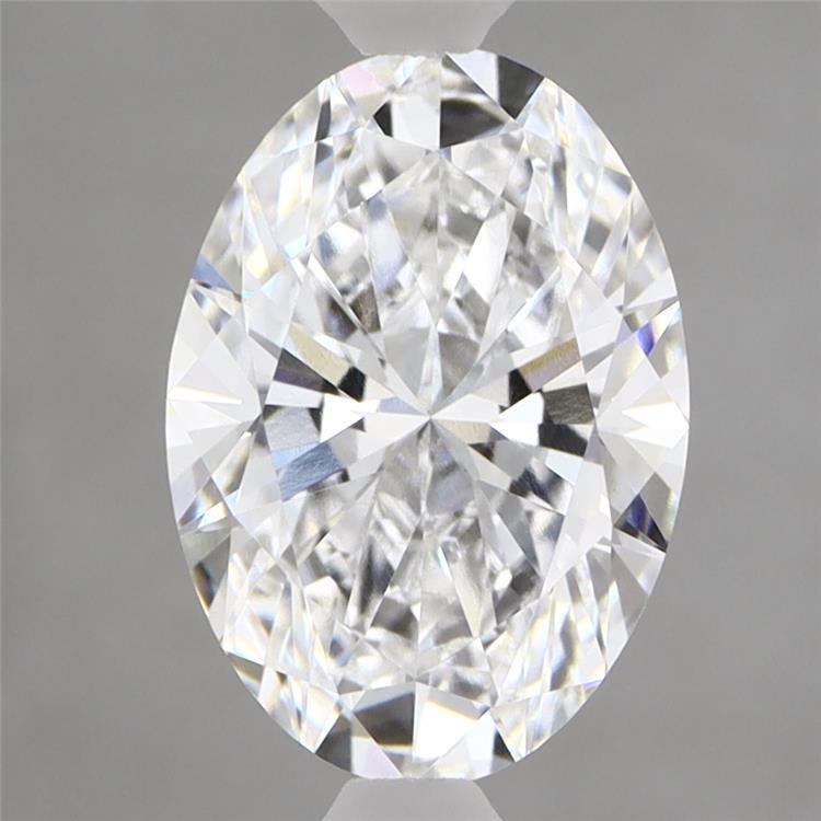 2.03 Carat Oval Shaped, Excellent Cut, D Color, VVS2 Clarity, IGI Certified Lab Grown Diamond