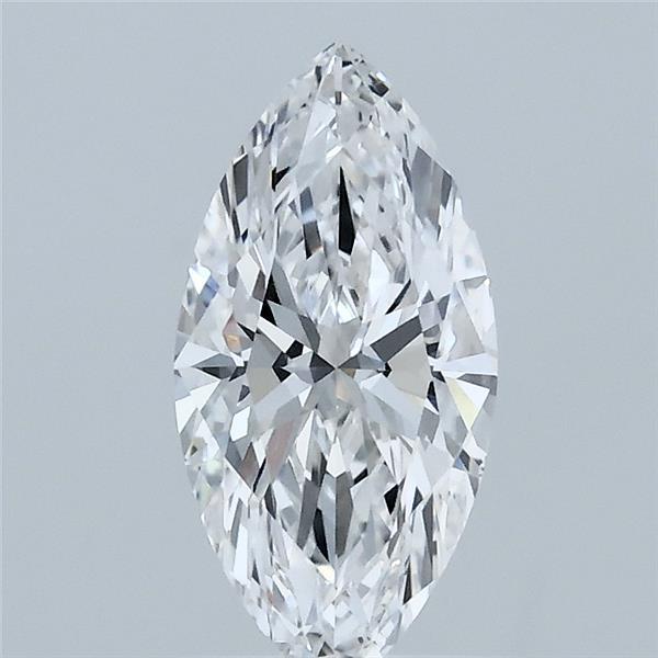 1.02 Carat Marquise Shaped, Ideal Cut, E Color, VVS1 Clarity, IGI Certified Lab Grown Diamond