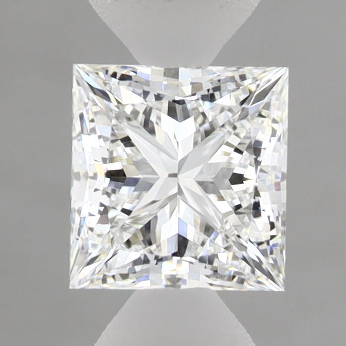 0.98 Carat Princess Shaped, Ideal Cut, E Color, VVS2 Clarity, IGI Certified Lab Grown Diamond