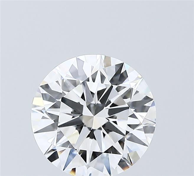 2.01 Carat Round Shaped, Ideal Cut, D Color, VVS2 Clarity, IGI Certified Lab Grown Diamond