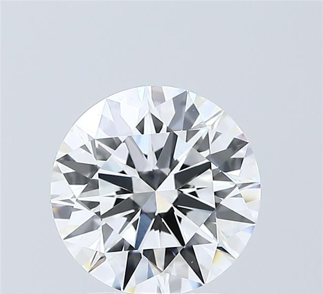 2.05 Carat Round Shaped, Ideal Cut, E Color, VVS2 Clarity, IGI Certified Lab Grown Diamond