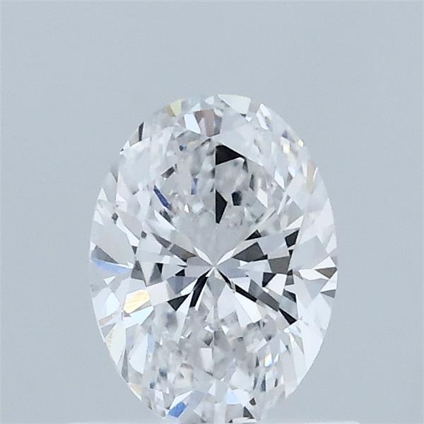 0.71 Carat Oval Shaped, Excellent Cut, D Color, VVS2 Clarity, IGI Certified Lab Grown Diamond
