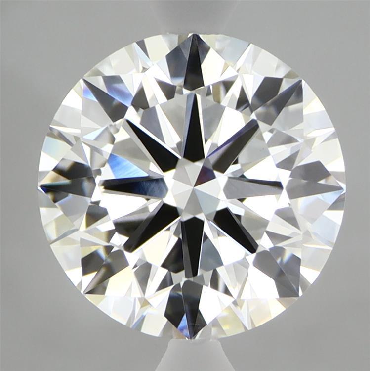 2.95 Carat Round Shaped, Excellent Cut, H Color, VVS2 Clarity, IGI Certified Lab Grown Diamond