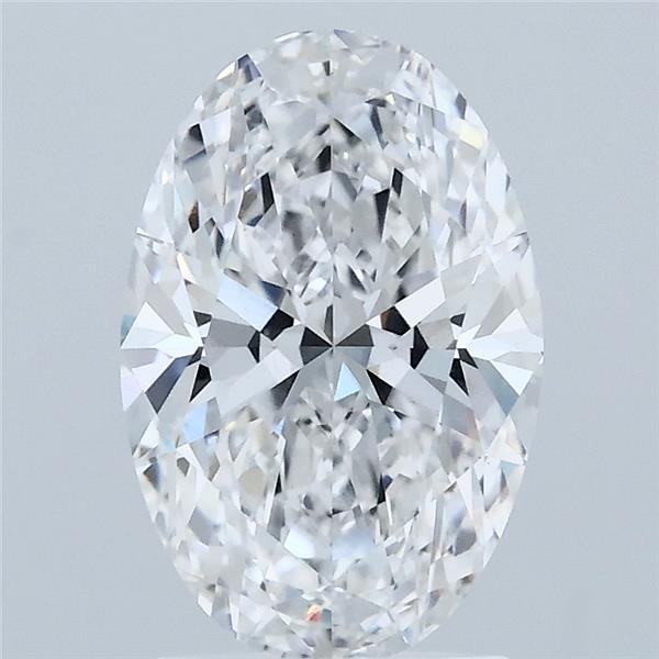 2.06 Carat Oval Shaped, Ideal Cut, E Color, VS1 Clarity, IGI Certified Lab Grown Diamond