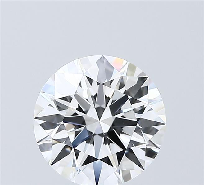 2.05 Carat Round Shaped, Ideal Cut, D Color, VVS2 Clarity, IGI Certified Lab Grown Diamond