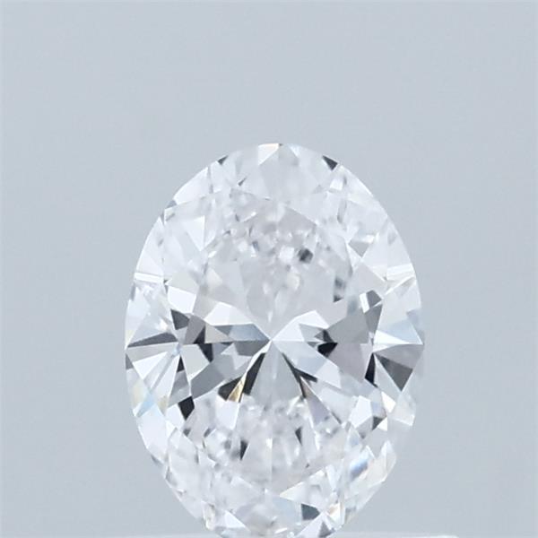 0.55 Carat Oval Shaped, Excellent Cut, D Color, VVS2 Clarity, IGI Certified Lab Grown Diamond