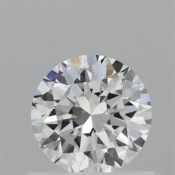 0.59 Carat Round Shaped, Excellent Cut, E Color, VVS2 Clarity, IGI Certified Lab Grown Diamond