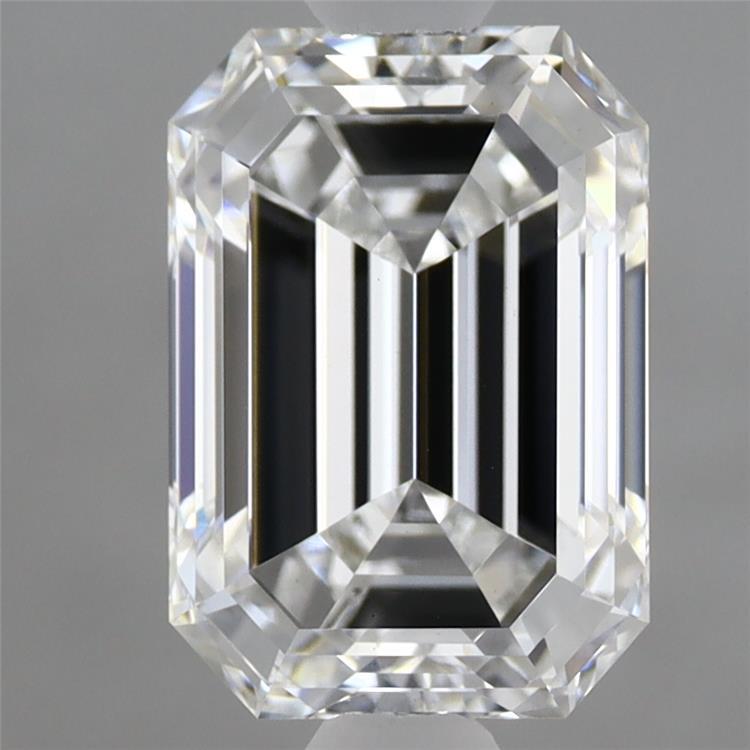 2.32 Carat Emerald Shaped, Ideal Cut, E Color, VS1 Clarity, IGI Certified Lab Grown Diamond