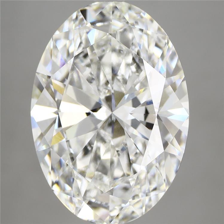 7.08 Carat Oval Shaped, Ideal Cut, E Color, VVS2 Clarity, IGI Certified Lab Grown Diamond