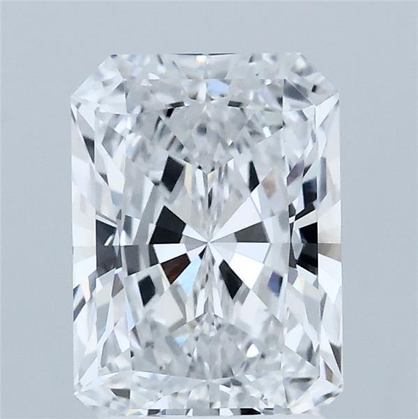 2.04 Carat Radiant Shaped, Ideal Cut, D Color, VVS1 Clarity, IGI Certified Lab Grown Diamond