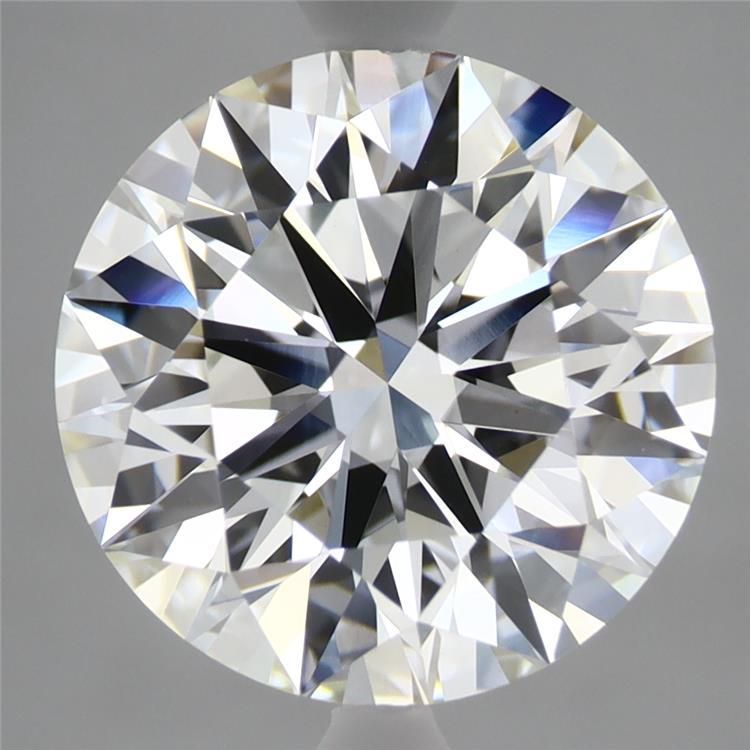 4.80 Carat Round Shaped, Ideal Cut, F Color, VVS2 Clarity, IGI Certified Lab Grown Diamond