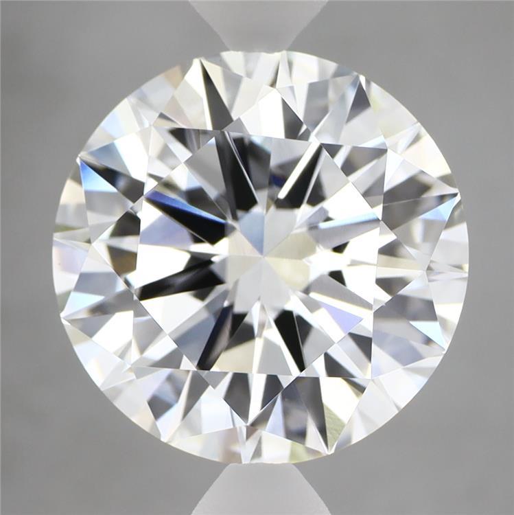 6.02 Carat Round Shaped, Excellent Cut, E Color, VVS2 Clarity, IGI Certified Lab Grown Diamond