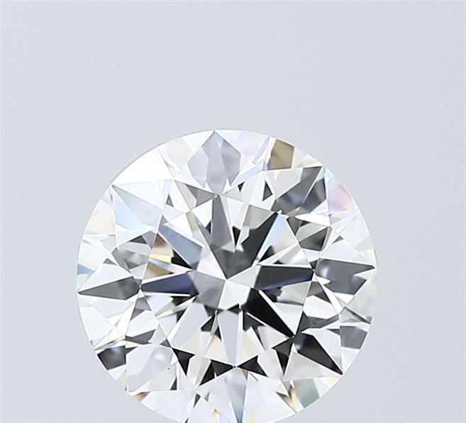 2.03 Carat Round Shaped, Ideal Cut, D Color, VVS2 Clarity, IGI Certified Lab Grown Diamond
