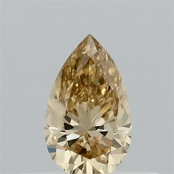 0.31 Carat Pear Shaped, Excellent Cut, FANCY YELLOW Color, VVS2 Clarity, IGI Certified Lab Grown Diamond