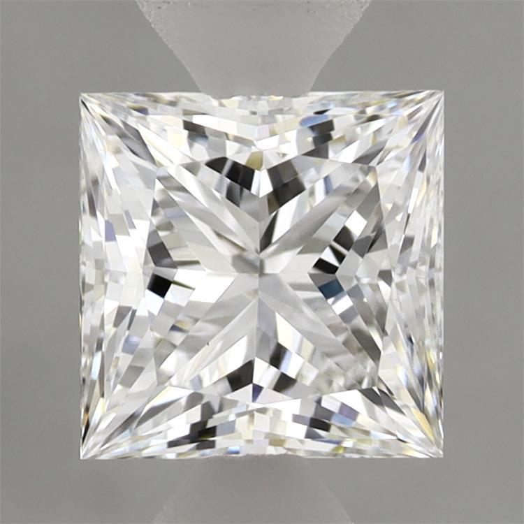 1.59 Carat Princess Shaped, Ideal Cut, E Color, VVS2 Clarity, IGI Certified Lab Grown Diamond