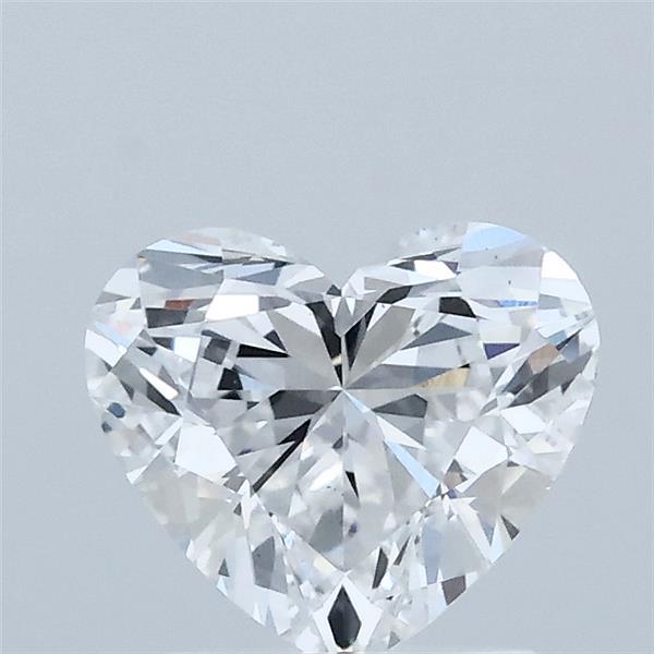 1.09 Carat Heart Shaped, Ideal Cut, D Color, VS1 Clarity, IGI Certified Lab Grown Diamond