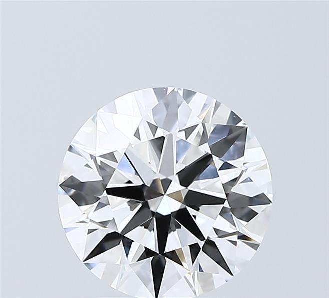 2.04 Carat Round Shaped, Ideal Cut, D Color, VVS2 Clarity, IGI Certified Lab Grown Diamond