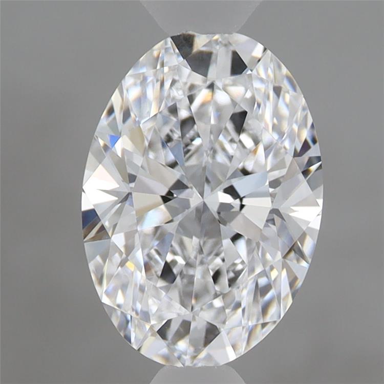 1.54 Carat Oval Shaped, Ideal Cut, D Color, VVS2 Clarity, IGI Certified Lab Grown Diamond