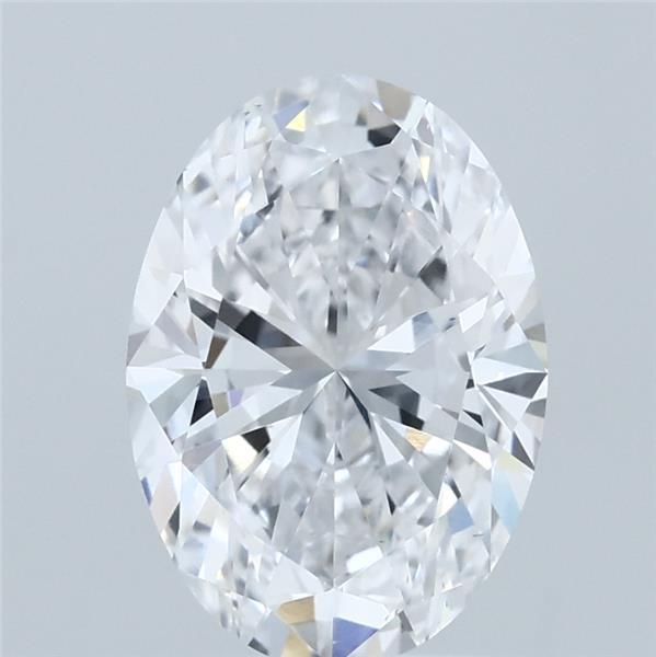 2.00 Carat Oval Shaped, Excellent Cut, D Color, VS2 Clarity, IGI Certified Lab Grown Diamond