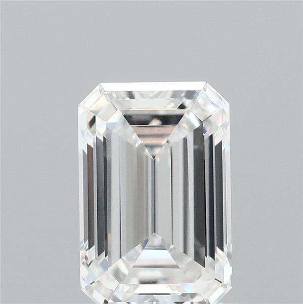 1.04 Carat Emerald Shaped, Ideal Cut, E Color, VVS1 Clarity, IGI Certified Lab Grown Diamond