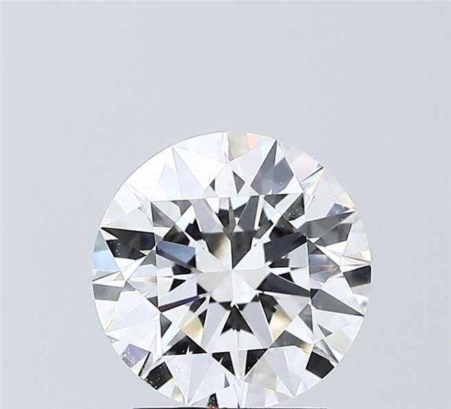 2.01 Carat Round Shaped, Excellent Cut, E Color, VVS2 Clarity, IGI Certified Lab Grown Diamond