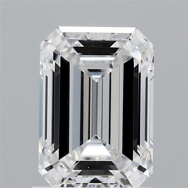 1.54 Carat Emerald Shaped, Ideal Cut, E Color, VS1 Clarity, IGI Certified Lab Grown Diamond