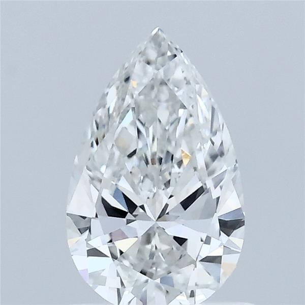 1.00 Carat Pear Shaped, Very Good Cut, E Color, VVS2 Clarity, IGI Certified Lab Grown Diamond