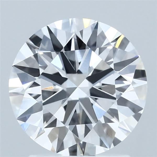 2.01 Carat Round Shaped, Excellent Cut, E Color, VVS2 Clarity, IGI Certified Lab Grown Diamond