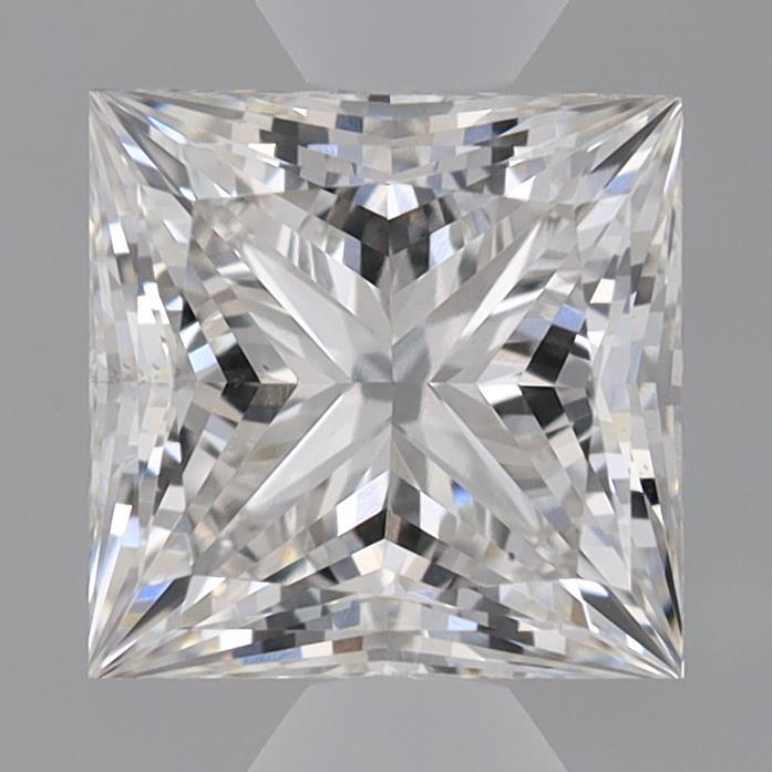 0.95 Carat Princess Shaped, Ideal Cut, F Color, VS1 Clarity, IGI Certified Lab Grown Diamond
