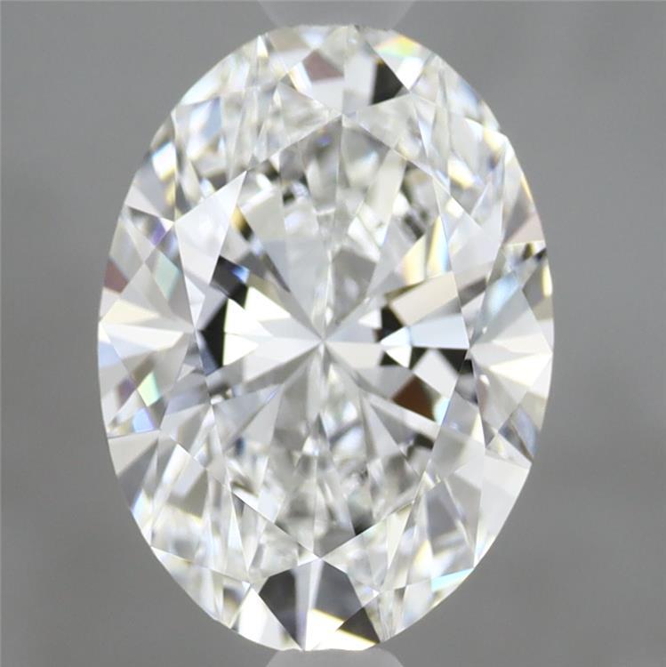 2.42 Carat Oval Shaped, Ideal Cut, E Color, VVS2 Clarity, IGI Certified Lab Grown Diamond