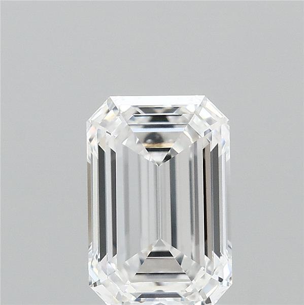 1.39 Carat Emerald Shaped, Ideal Cut, D Color, VVS1 Clarity, IGI Certified Lab Grown Diamond