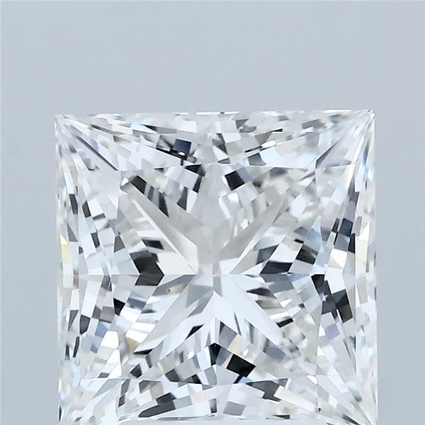 3.01 Carat Princess Shaped, Ideal Cut, F Color, VS1 Clarity, IGI Certified Lab Grown Diamond