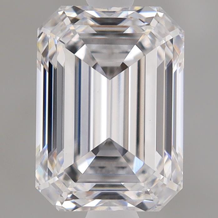 1.17 Carat Emerald Shaped, Ideal Cut, D Color, VS1 Clarity, IGI Certified Lab Grown Diamond