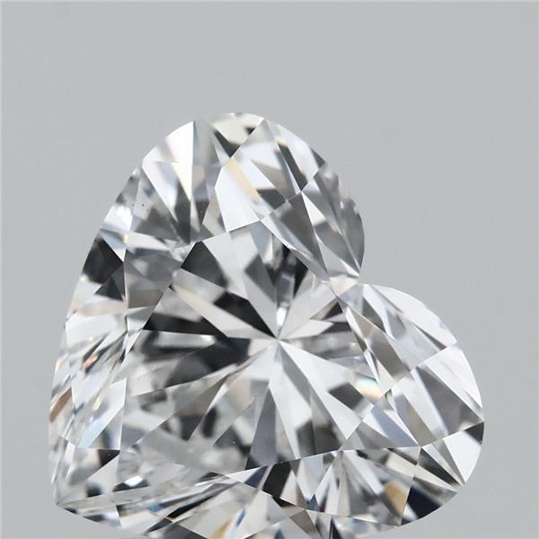 2.91 Carat Heart Shaped, Ideal Cut, E Color, VS1 Clarity, IGI Certified Lab Grown Diamond