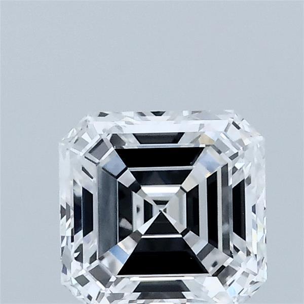 1.05 Carat Asscher Shaped, Ideal Cut, D Color, VVS2 Clarity, IGI Certified Lab Grown Diamond