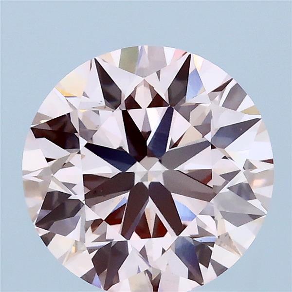1.99 Carat Round Shaped, Ideal Cut, FANCY INTENSE PINK Color, VS1 Clarity, IGI Certified Lab Grown Diamond