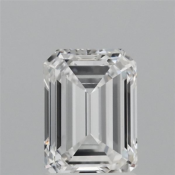 1.53 Carat Emerald Shaped, Ideal Cut, E Color, VVS1 Clarity, IGI Certified Lab Grown Diamond