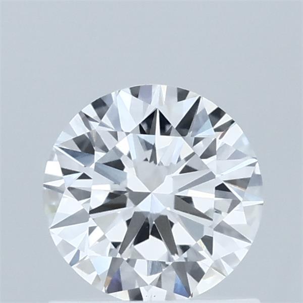 0.86 Carat Round Shaped, Excellent Cut, D Color, VS1 Clarity, IGI Certified Lab Grown Diamond
