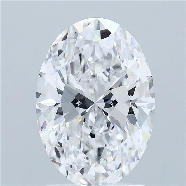 2.03 Carat Oval Shaped, Ideal Cut, D Color, VS1 Clarity, IGI Certified Lab Grown Diamond