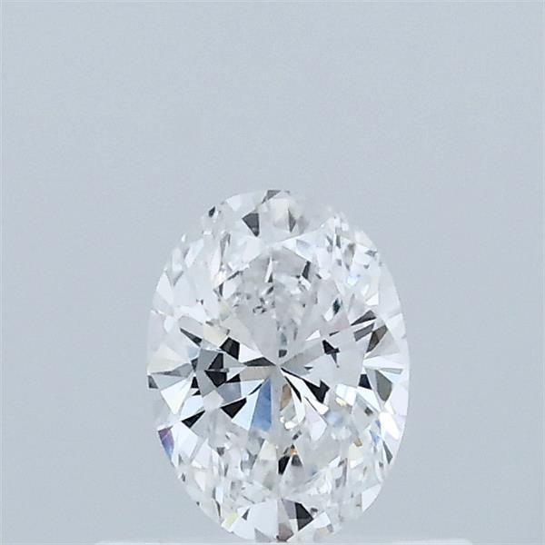 0.37 Carat Oval Shaped, Excellent Cut, D Color, VVS2 Clarity, IGI Certified Lab Grown Diamond